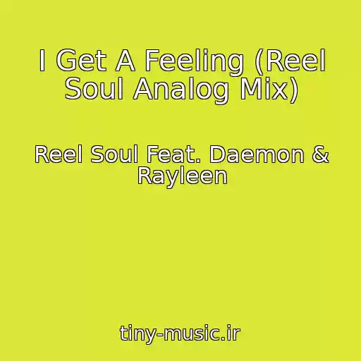کاور آهنگ I Get A Feeling (Reel Soul Analog Mix) از Reel Soul Feat. Daemon & Rayleen