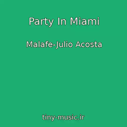 کاور آهنگ Party In Miami از Malafe-Julio Acosta