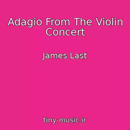 کاور آهنگ Adagio From The Violin Concert از James Last
