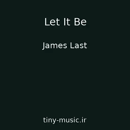 کاور آهنگ Let It Be از James Last
