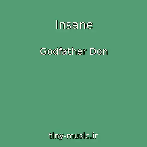 کاور آهنگ Insane از Godfather Don