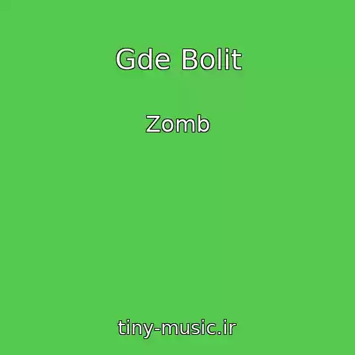 کاور آهنگ Gde Bolit از Zomb