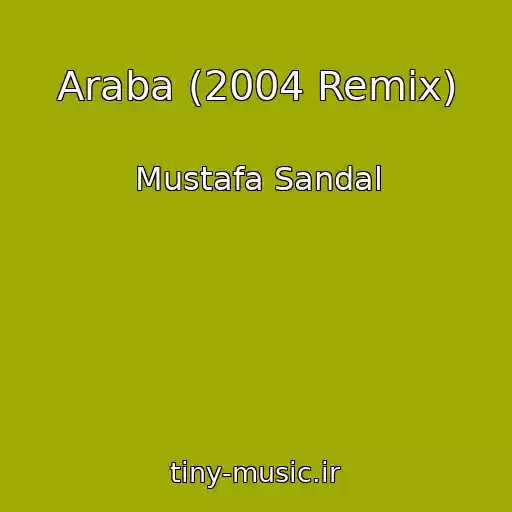 کاور آهنگ Araba (2004 Remix) از Mustafa Sandal