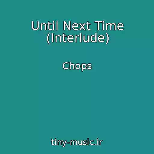 کاور آهنگ Until Next Time (Interlude) از Chops