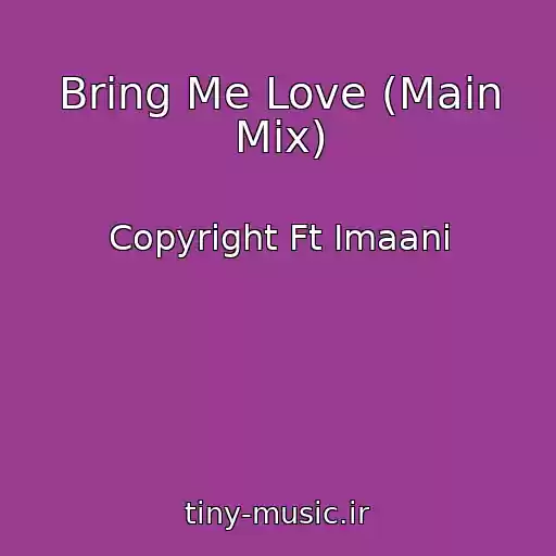 کاور آهنگ Bring Me Love (Main Mix) از Copyright Ft Imaani
