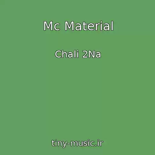 کاور آهنگ Mc Material از Chali 2Na