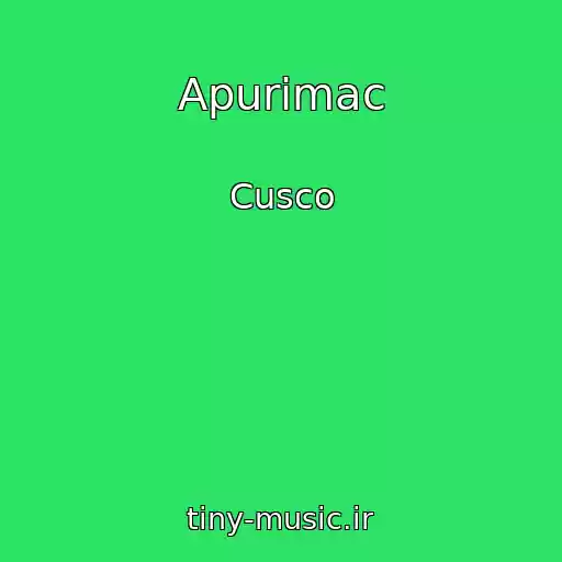 کاور آهنگ Apurimac از Cusco
