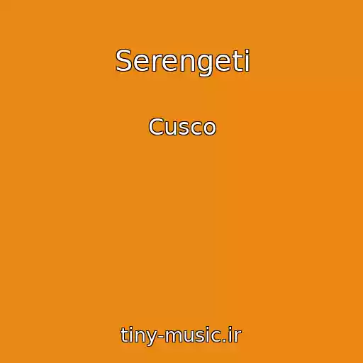 کاور آهنگ Serengeti از Cusco