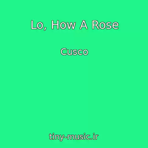کاور آهنگ Lo, How A Rose از Cusco