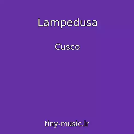 کاور آهنگ Lampedusa از Cusco