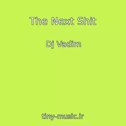 کاور آهنگ The Next Shit از Dj Vadim