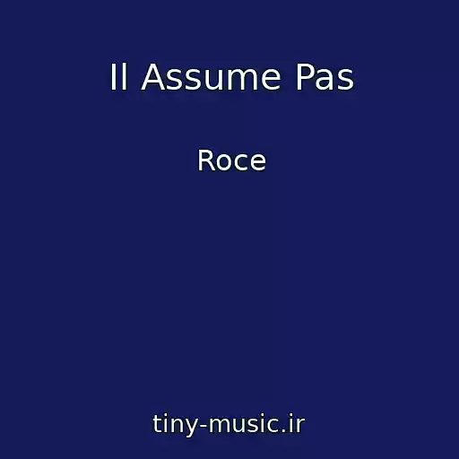 کاور آهنگ Il Assume Pas از Roce