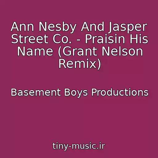 کاور آهنگ Ann Nesby And Jasper Street Co. - Praisin His Name (Grant Nelson Remix) از Basement Boys Productions