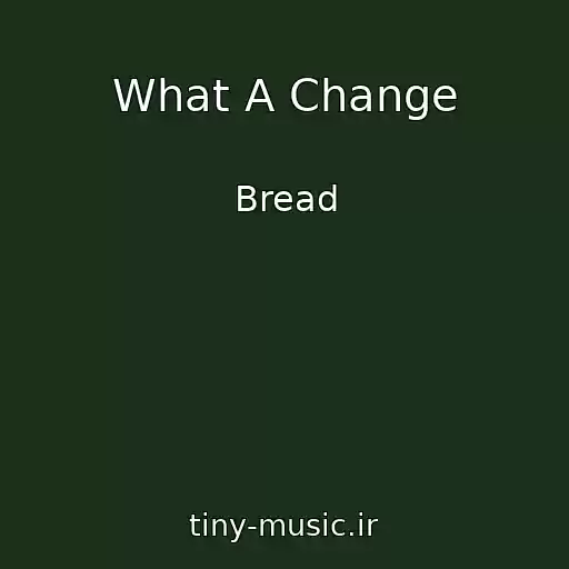کاور آهنگ What A Change از Bread