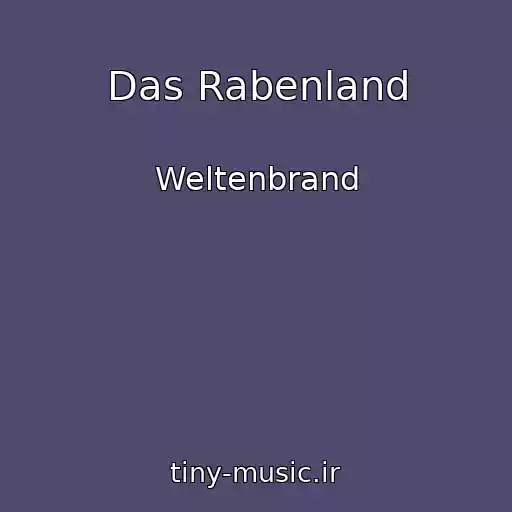 کاور آهنگ Das Rabenland از Weltenbrand