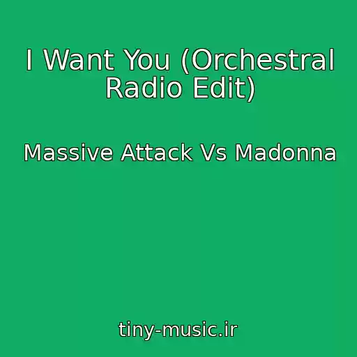 کاور آهنگ I Want You (Orchestral Radio Edit) از Massive Attack Vs Madonna