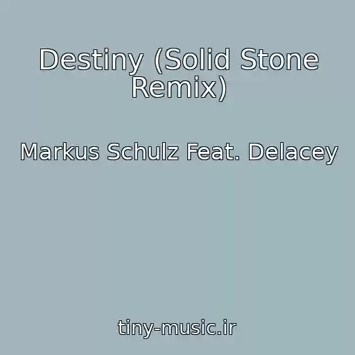 کاور آهنگ Destiny (Solid Stone Remix) از Markus Schulz Feat. Delacey