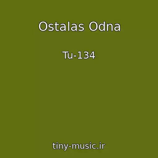 کاور آهنگ Ostalas Odna از Tu-134
