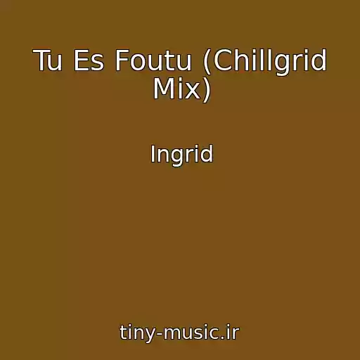 کاور آهنگ Tu Es Foutu (Chillgrid Mix) از Ingrid