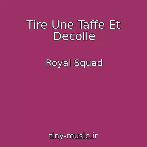 کاور آهنگ Tire Une Taffe Et Decolle از Royal Squad