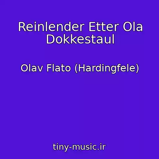 کاور آهنگ Reinlender Etter Ola Dokkestaul از Olav Flato (Hardingfele)