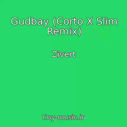 کاور آهنگ Gudbay (Corto X Slim Remix) از Zivert