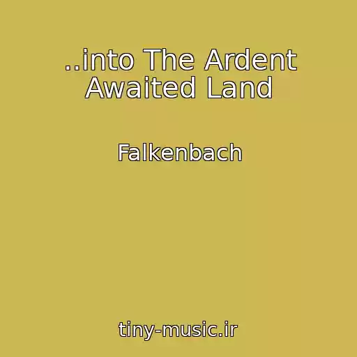 کاور آهنگ ..into The Ardent Awaited Land از Falkenbach