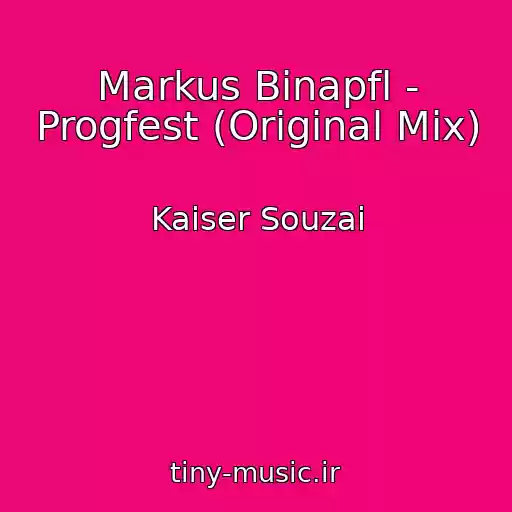 کاور آهنگ Markus Binapfl - Progfest (Original Mix) از Kaiser Souzai