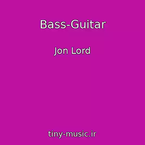 کاور آهنگ Bass-Guitar از Jon Lord