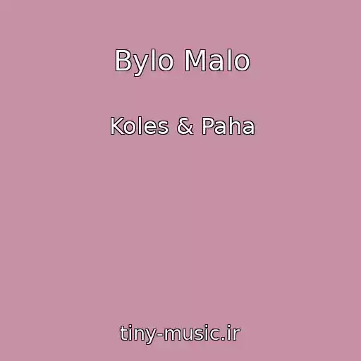 کاور آهنگ Bylo Malo از Koles & Paha