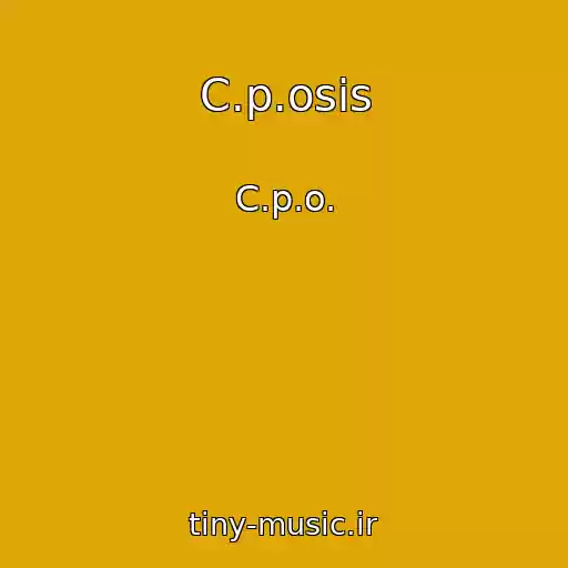 کاور آهنگ C.p.osis از C.p.o.