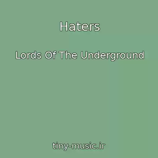 کاور آهنگ Haters از Lords Of The Underground