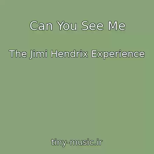 کاور آهنگ Can You See Me از The Jimi Hendrix Experience