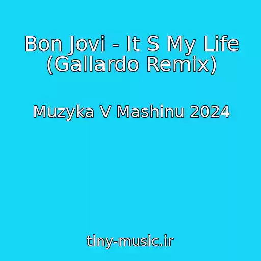 کاور آهنگ Bon Jovi - It S My Life (Gallardo Remix) از Muzyka V Mashinu 2024