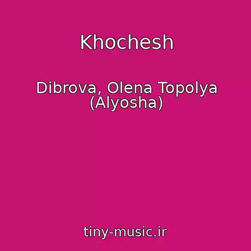 کاور آهنگ Khochesh از Dibrova, Olena Topolya (Alyosha)