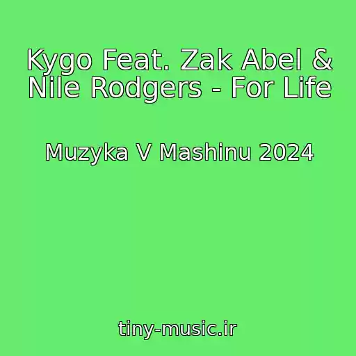 کاور آهنگ Kygo Feat. Zak Abel & Nile Rodgers - For Life از Muzyka V Mashinu 2024