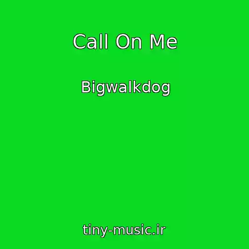 کاور آهنگ Call On Me از Bigwalkdog