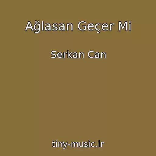 کاور آهنگ Ağlasan Geçer Mi از Serkan Can