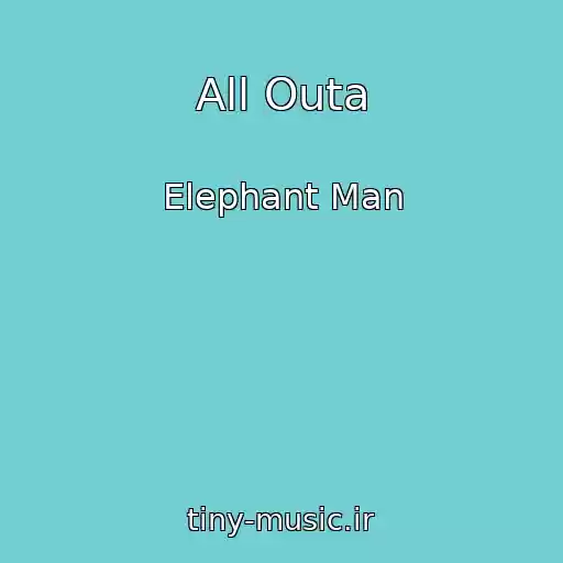 کاور آهنگ All Outa از Elephant Man