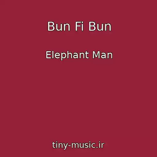 کاور آهنگ Bun Fi Bun از Elephant Man
