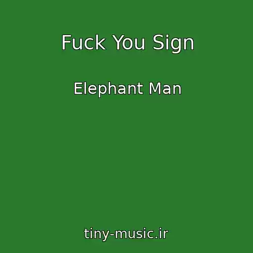کاور آهنگ Fuck You Sign از Elephant Man