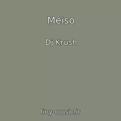 کاور آهنگ Meiso از Dj Krush