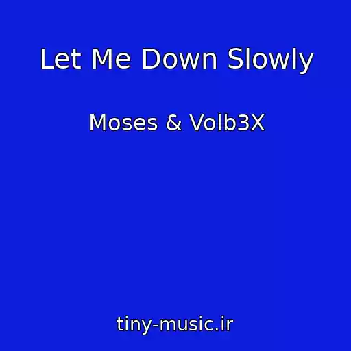 کاور آهنگ Let Me Down Slowly از Moses & Volb3X