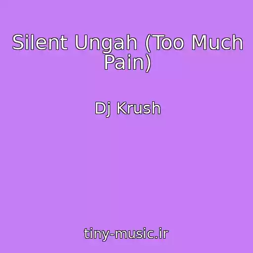 کاور آهنگ Silent Ungah (Too Much Pain) از Dj Krush