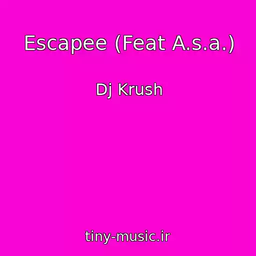 کاور آهنگ Escapee (Feat A.s.a.) از Dj Krush