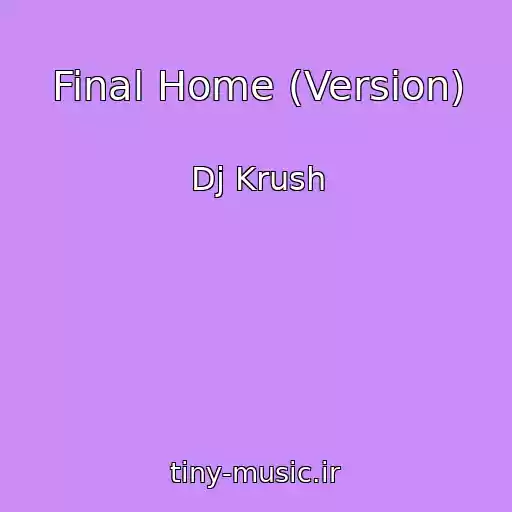 کاور آهنگ Final Home (Version) از Dj Krush