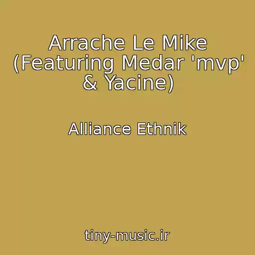 کاور آهنگ Arrache Le Mike (Featuring Medar 'mvp' & Yacine) از Alliance Ethnik