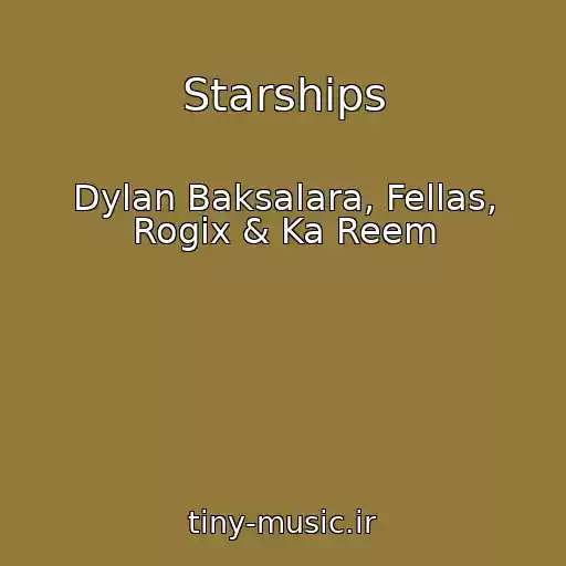 کاور آهنگ Starships از Dylan Baksalara, Fellas, Rogix & Ka Reem