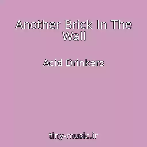 کاور آهنگ Another Brick In The Wall از Acid Drinkers