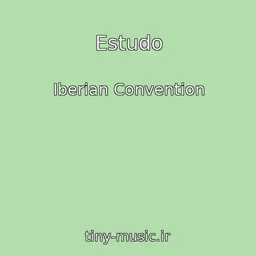کاور آهنگ Estudo از Iberian Convention